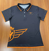 Flying Dutchman Golf Polo — actual sample front with original branding