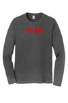 VANE Spirits PC450LS DkHtGry, full red VANE SPIRITS wordmark at front center