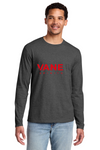 VANE Spirits PC450LS DkHtGry, full red VANE SPIRITS wordmark at front center, on model
